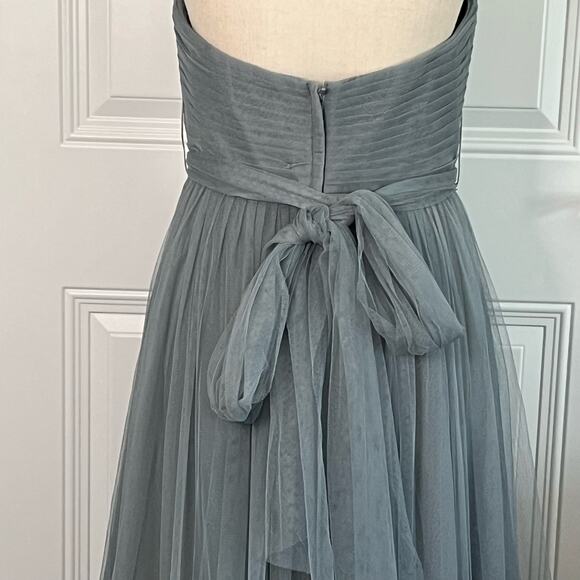 Jenny Yoo Collection Women's Column Dress Size 8 Annabelle Convertible Tulle - Picture 8 of 16